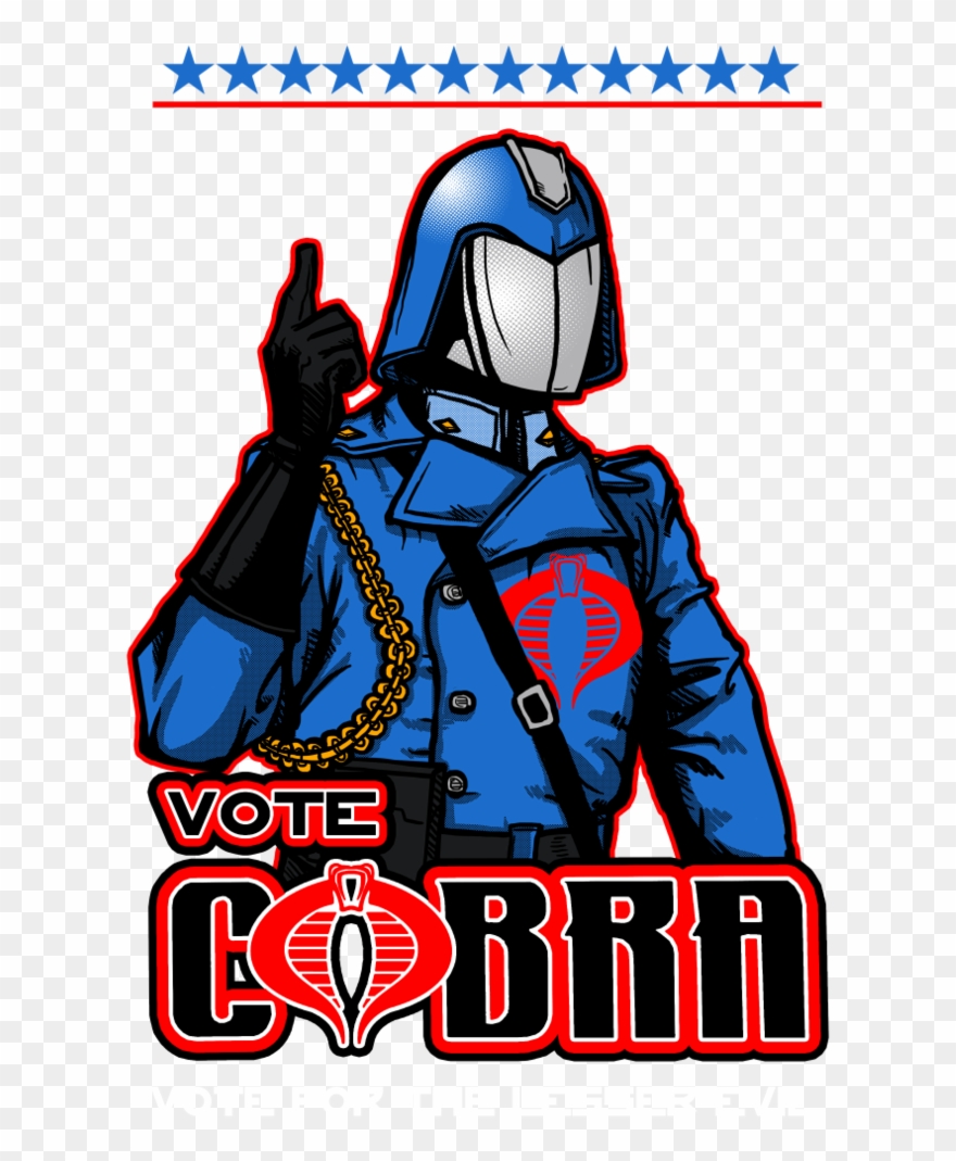 Vote Cobra Commander Clipart