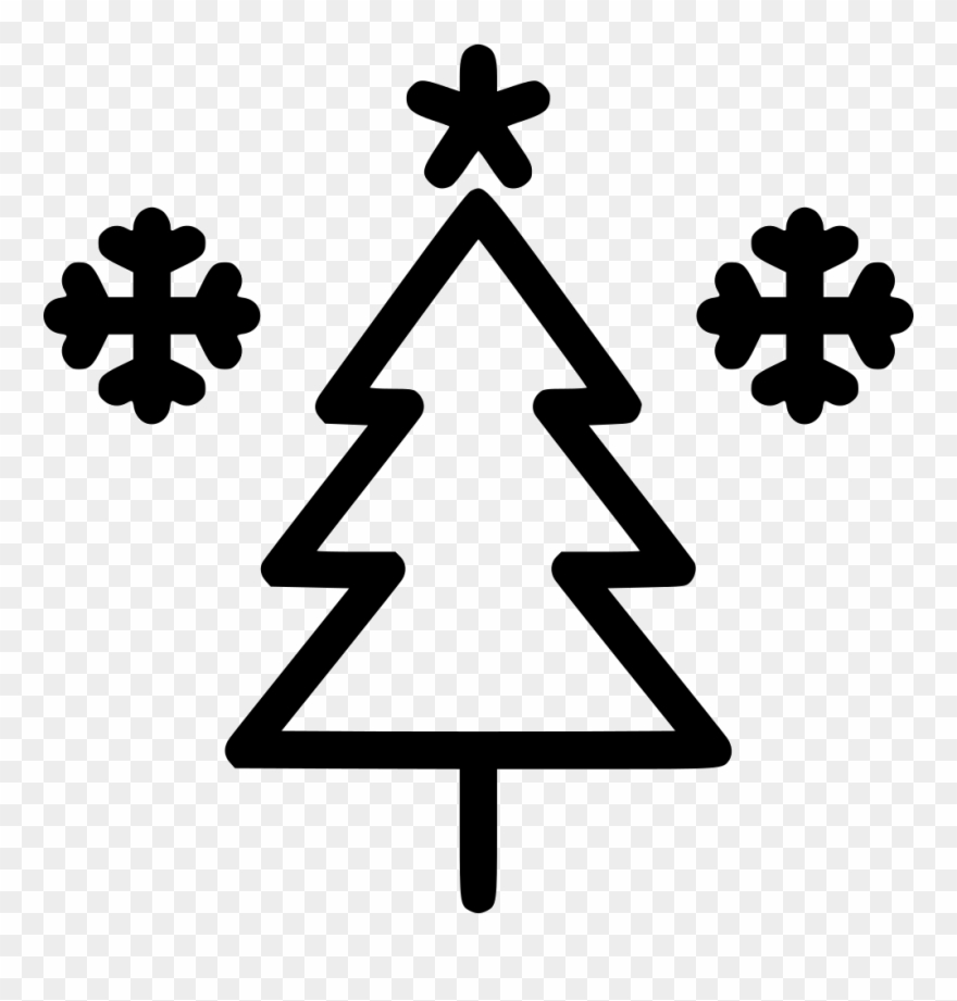 Png File - Christmas Tree Icon Transparent Background Clipart