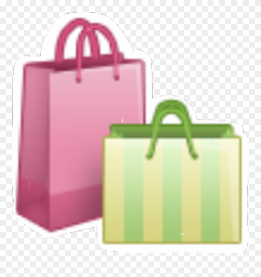 Shopping Emoji Png - Bolsas De Compras Emoji Clipart
