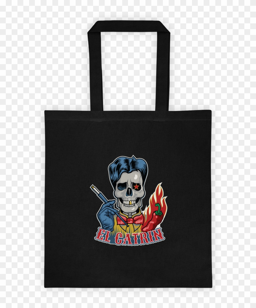 Png Library El Catrin Mexican Lottery Loteria Mexicana - Tote Bag Clipart