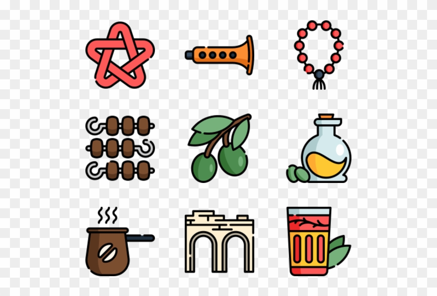 Morocco - Star Of David Designs Clipart