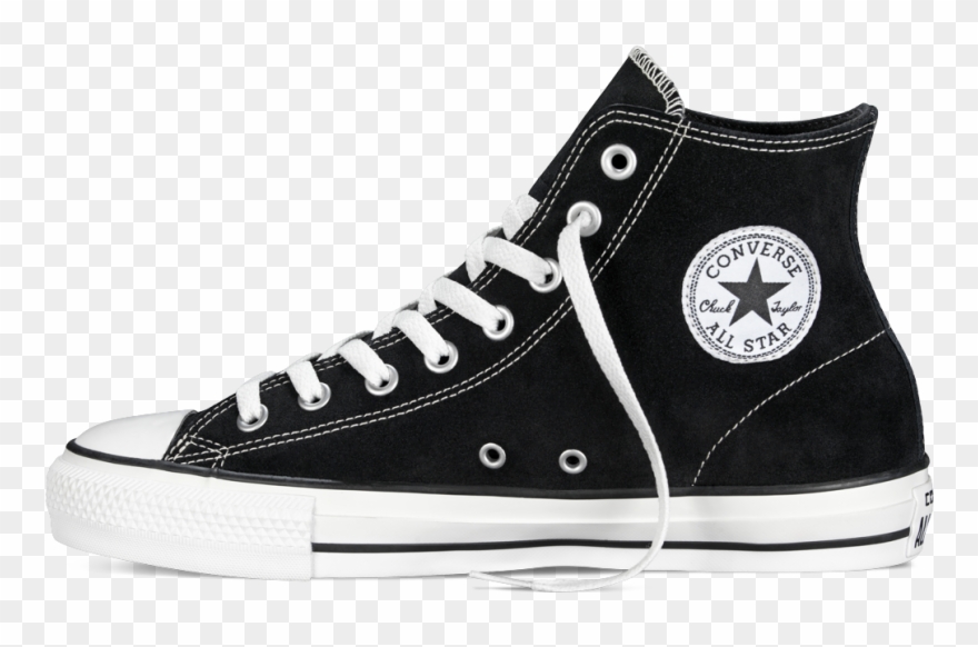 Ya Clipart Converse Clear Webdesign Free Transparent - Black Platform Converse High Tops - Png Download