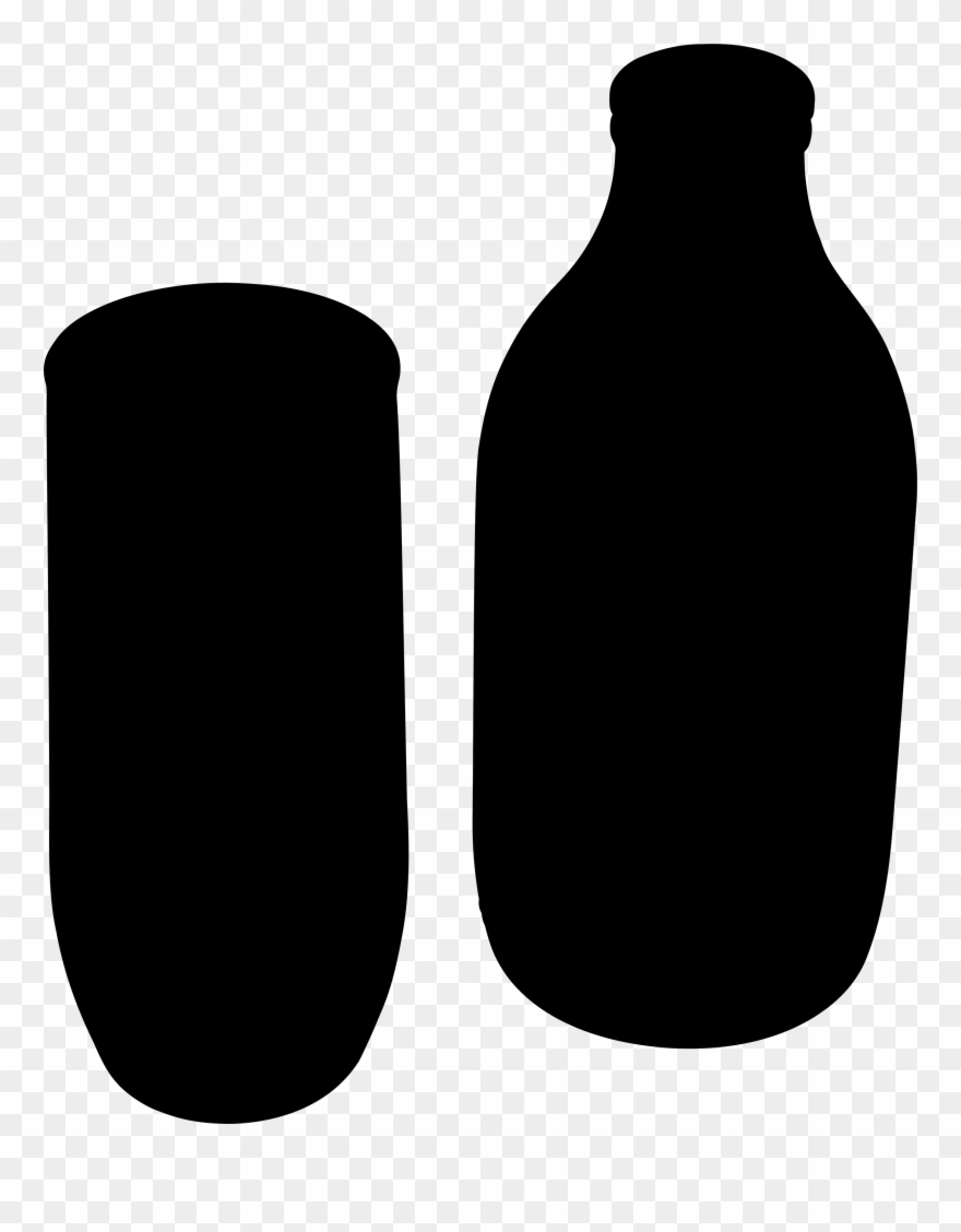 Glass Silhouette Glass Silhouette Glass Bottles Silhouette Clipart