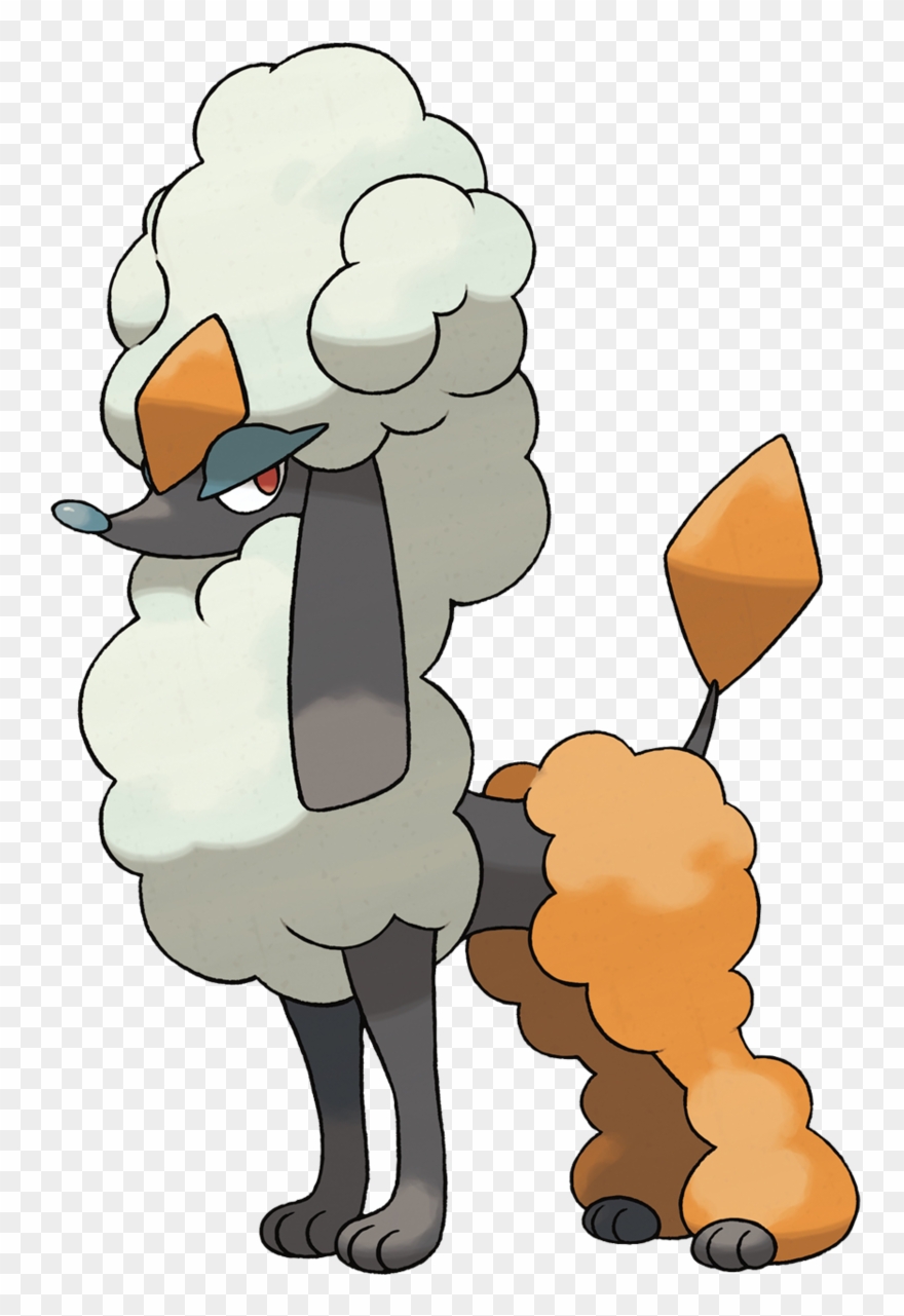 Furfrou Pokemon Clipart