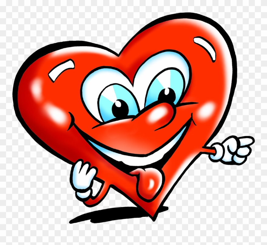 Heart Clipart Cartoons - Я От Тебя Балдею - Png Download