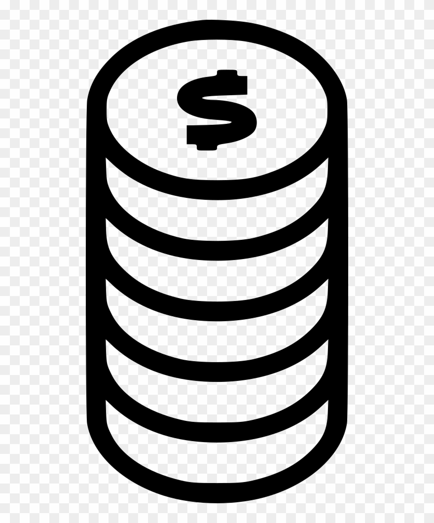 Mony Dollar Coins Svg Png Icon Free Download Clipart