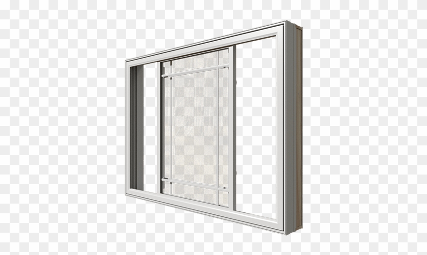 An Open Classic Series Double Slider Window From The Window Screen Clipart (4452147) PinClipart