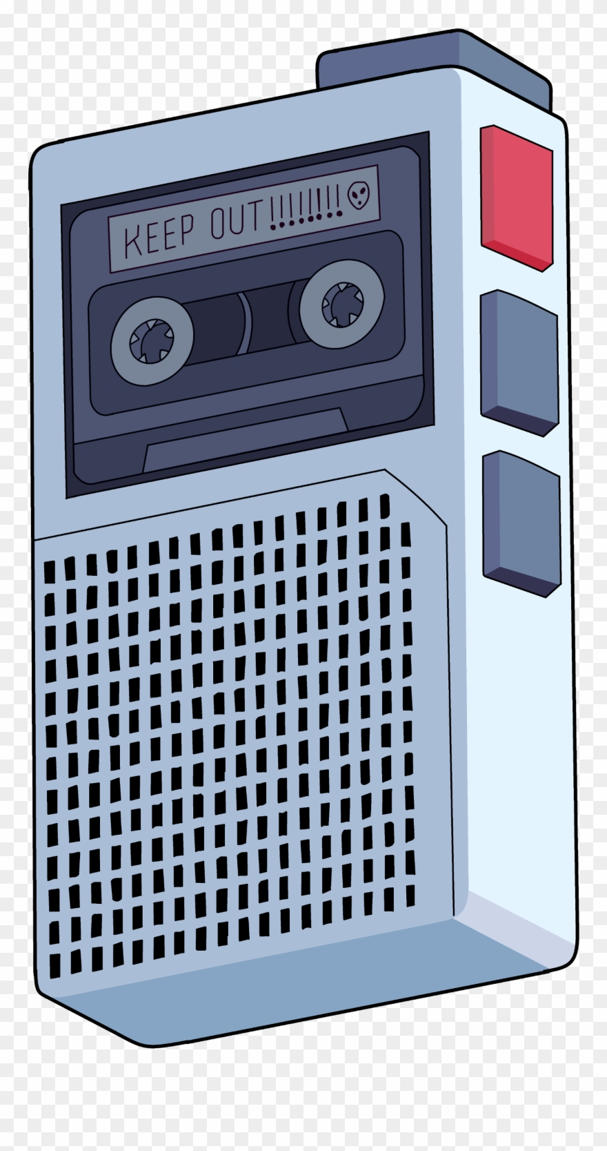 Peridot S Voice Recorder Transparent Background - Steven Universe Peridot Tape Recorder Clipart