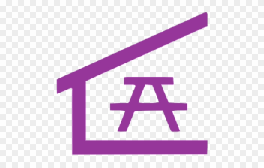 Picnic Table Clipart Picnic Pavilion - Png Download