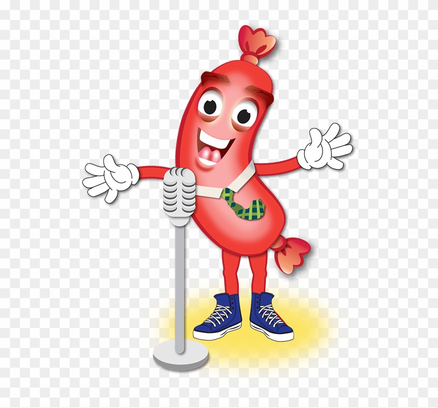 Scott Sausages - Cartoon Clipart