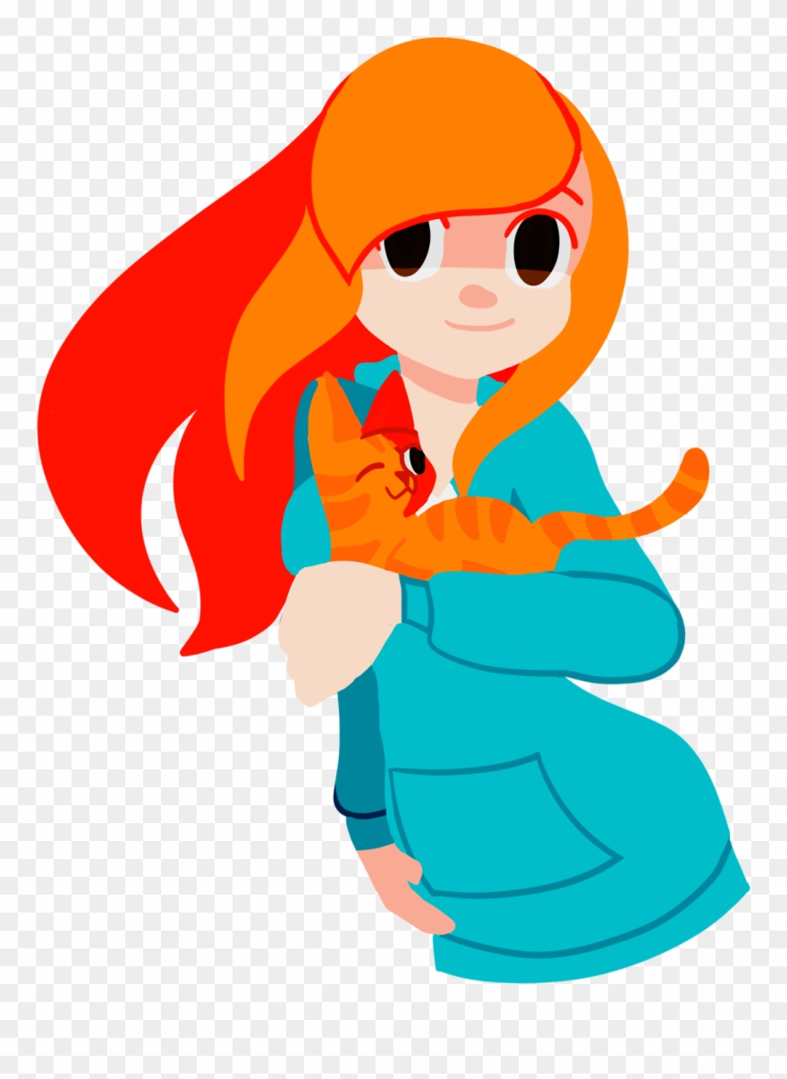 Lucahjin And Bagel - Cartoon Clipart