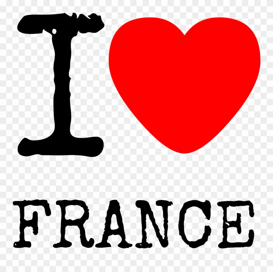 I Love France Png Image - Love Philippines Clipart
