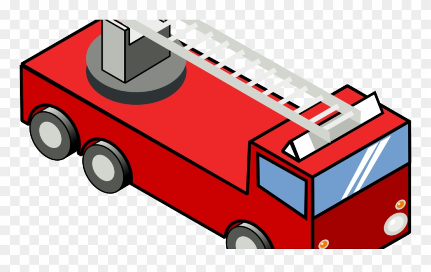 Fire Truck Clip Art - Png Download
