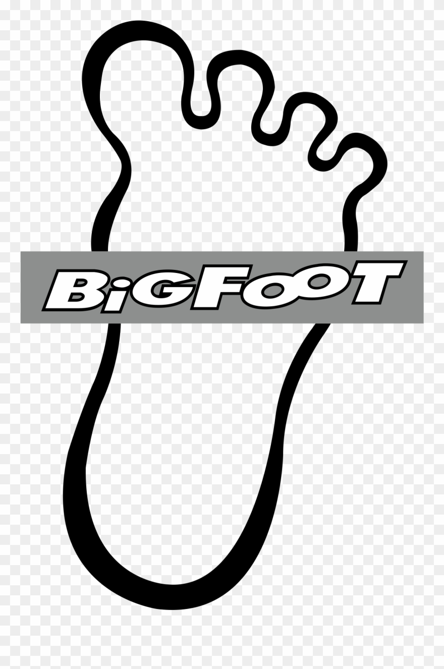 Logo Png Transparent Vector - Bigfoot Clipart