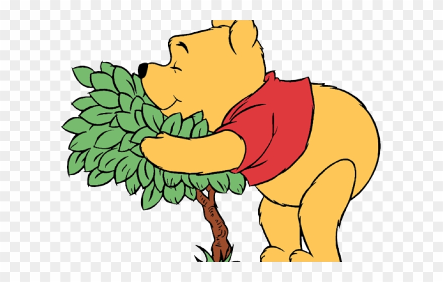 Hug A Tree Cartoon Clipart