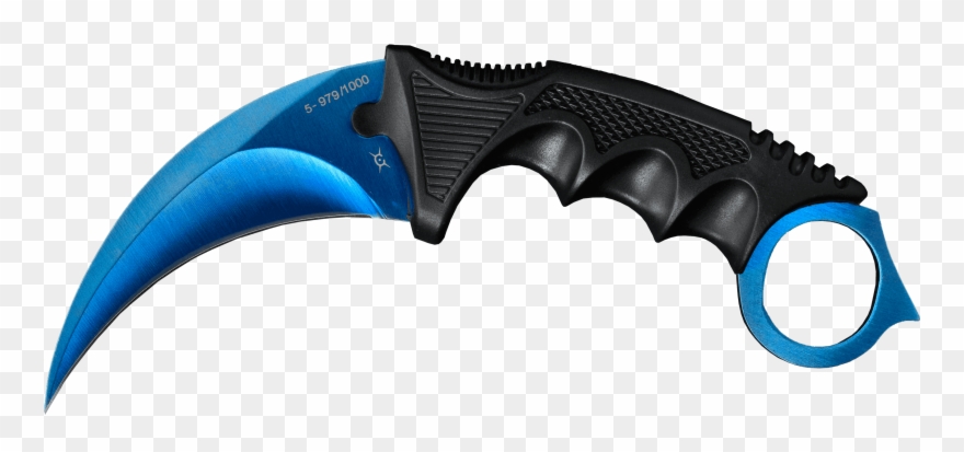 Csgo Knife Png - Fadecase Karambit Classic Fade Clipart