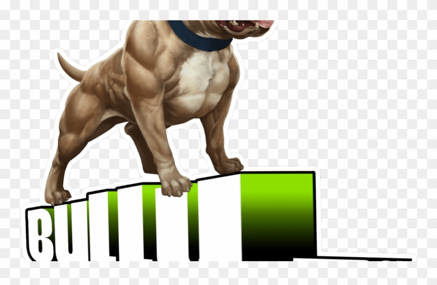 Proper American Bully Clipart
