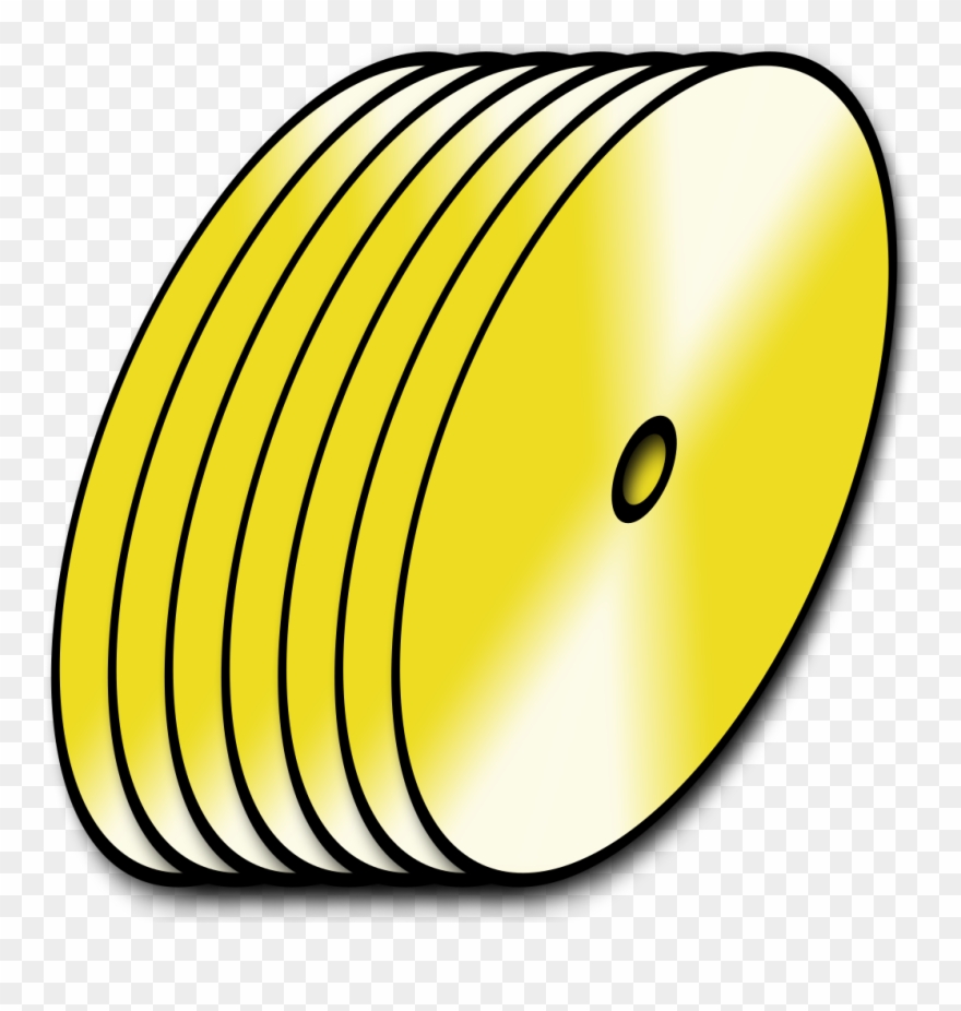 Septuple Gold Record Icon , Png Download - Music Recording Certification Clipart