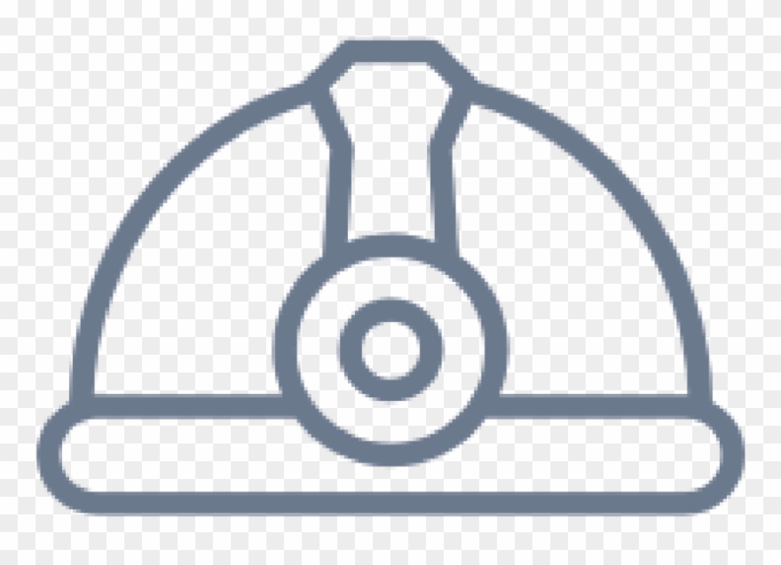 Put Your Helmet On, Grab Your Flashlight - Mining Engineer Logo Png Clipart