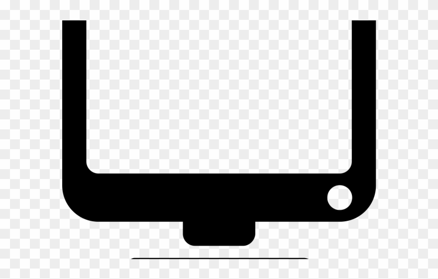 Monitor Clipart Desktop Icon - Mobile Device - Png Download