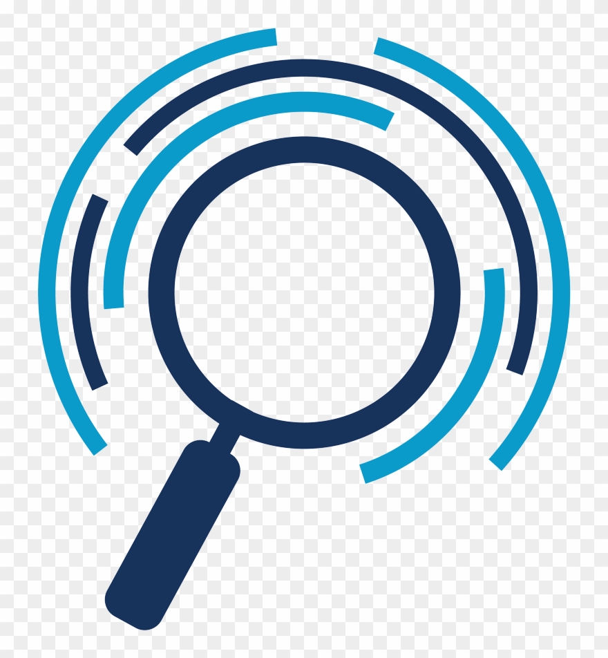 Home Inspection - Magnifying Glass Logo Clipart