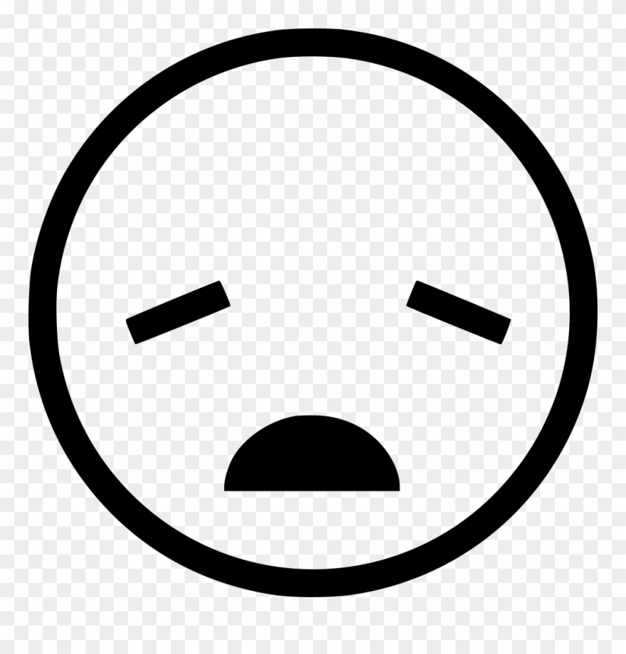 Tired Png Transparent Background - Tired Icon Clipart