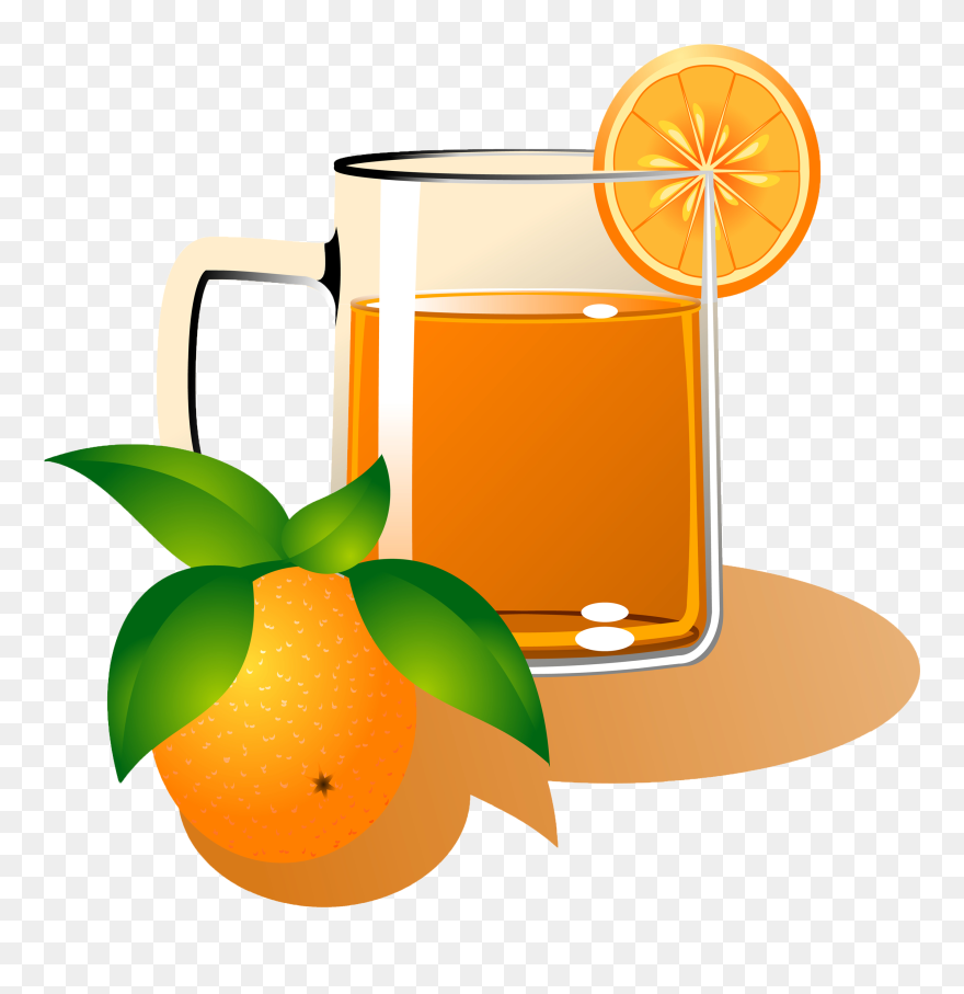 Orange Juice, Juice, Orange Drink - Orange Juice Clipart - Png Download