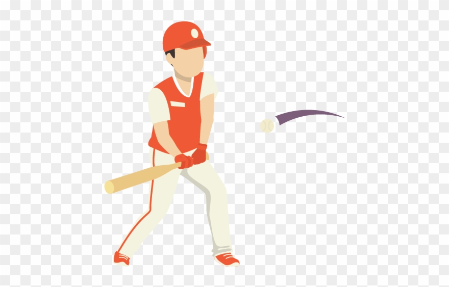 Batter - Cartoon Clipart