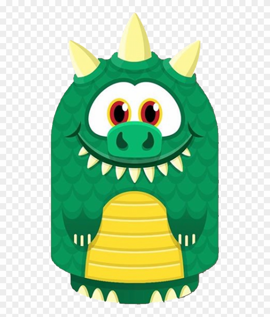 Lizard Monster - Cartoon Clipart