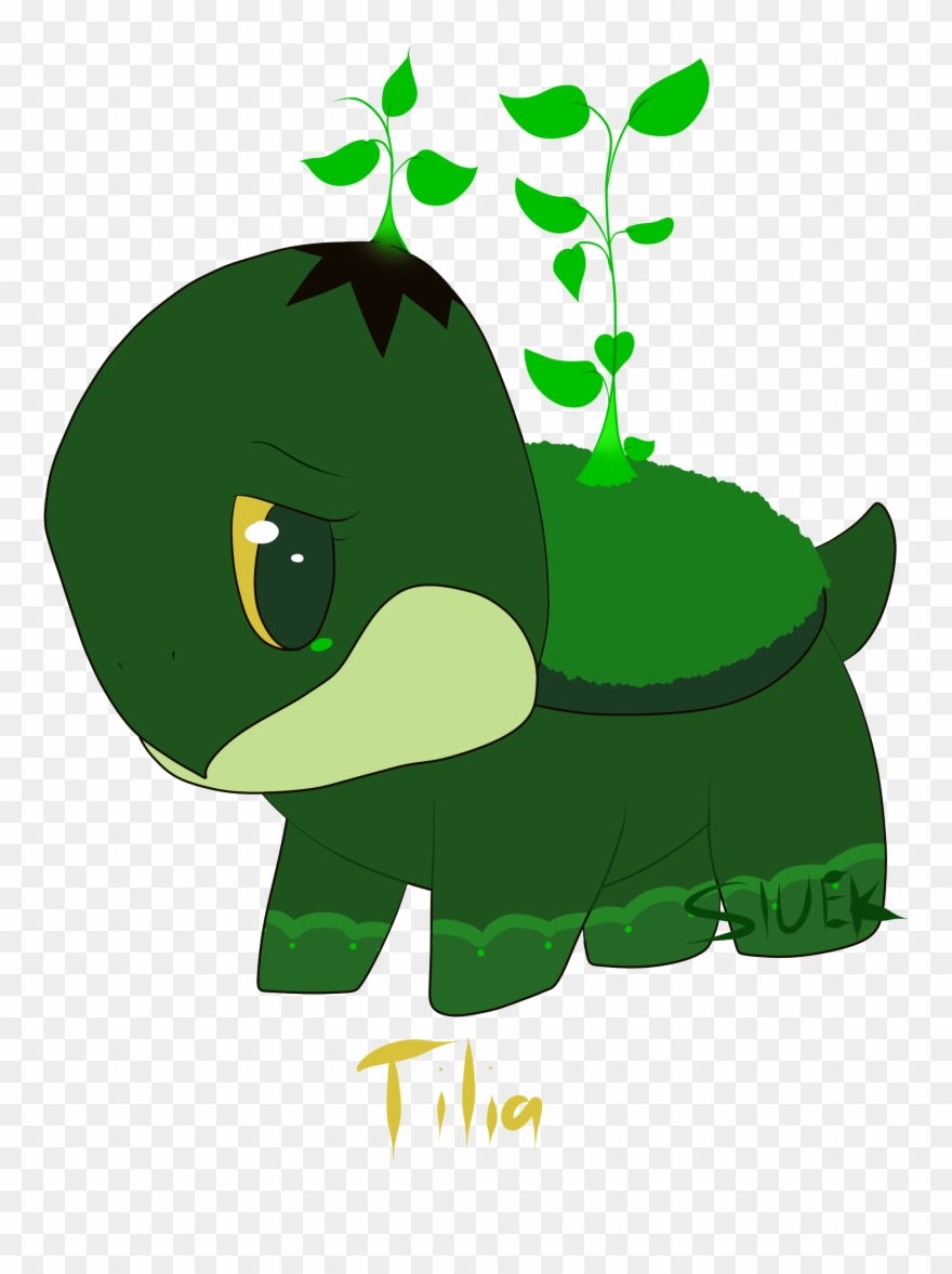 Turtwig - Cartoon Clipart