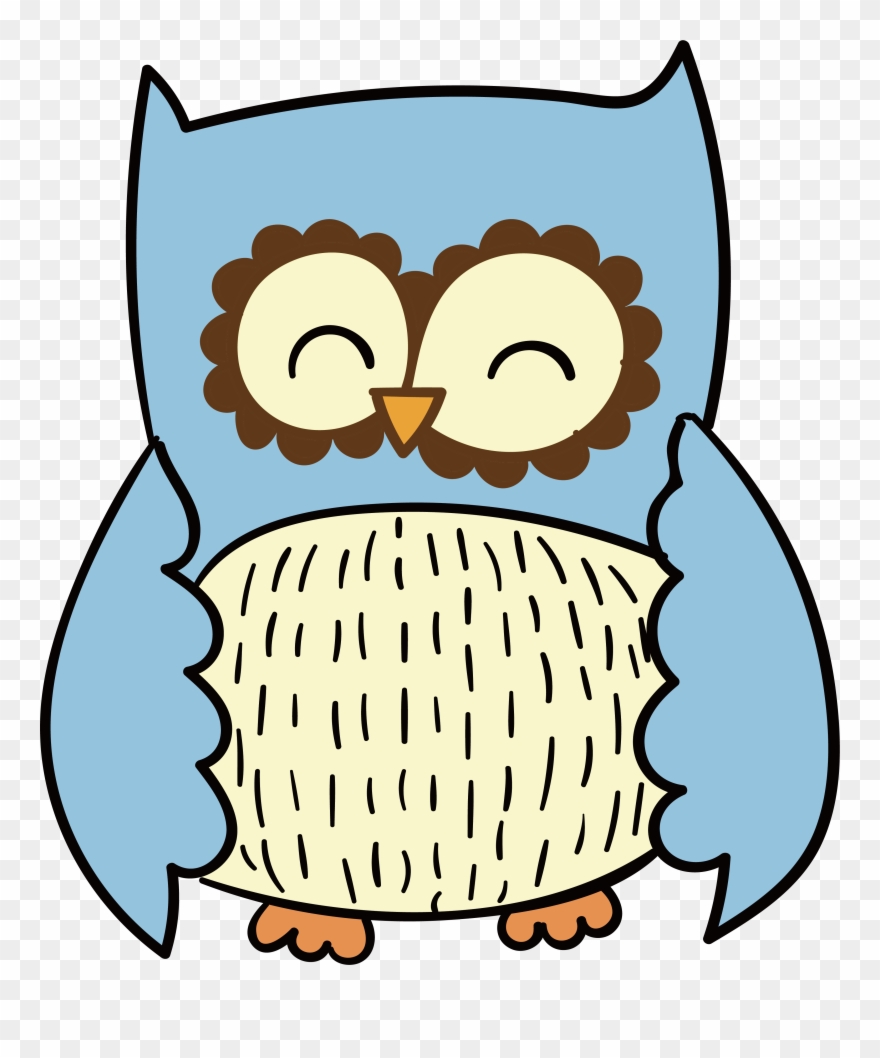 Animal Clip Color - Owl - Png Download