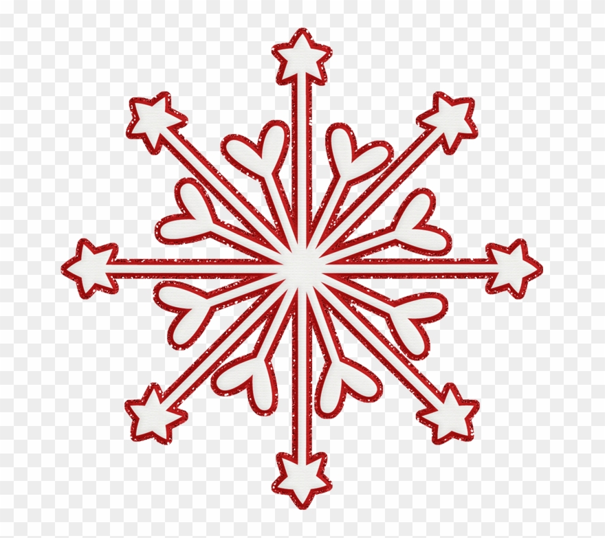 Фото, Автор Cutepictures На Яндекс - Copos De Nieve Rojos Clipart