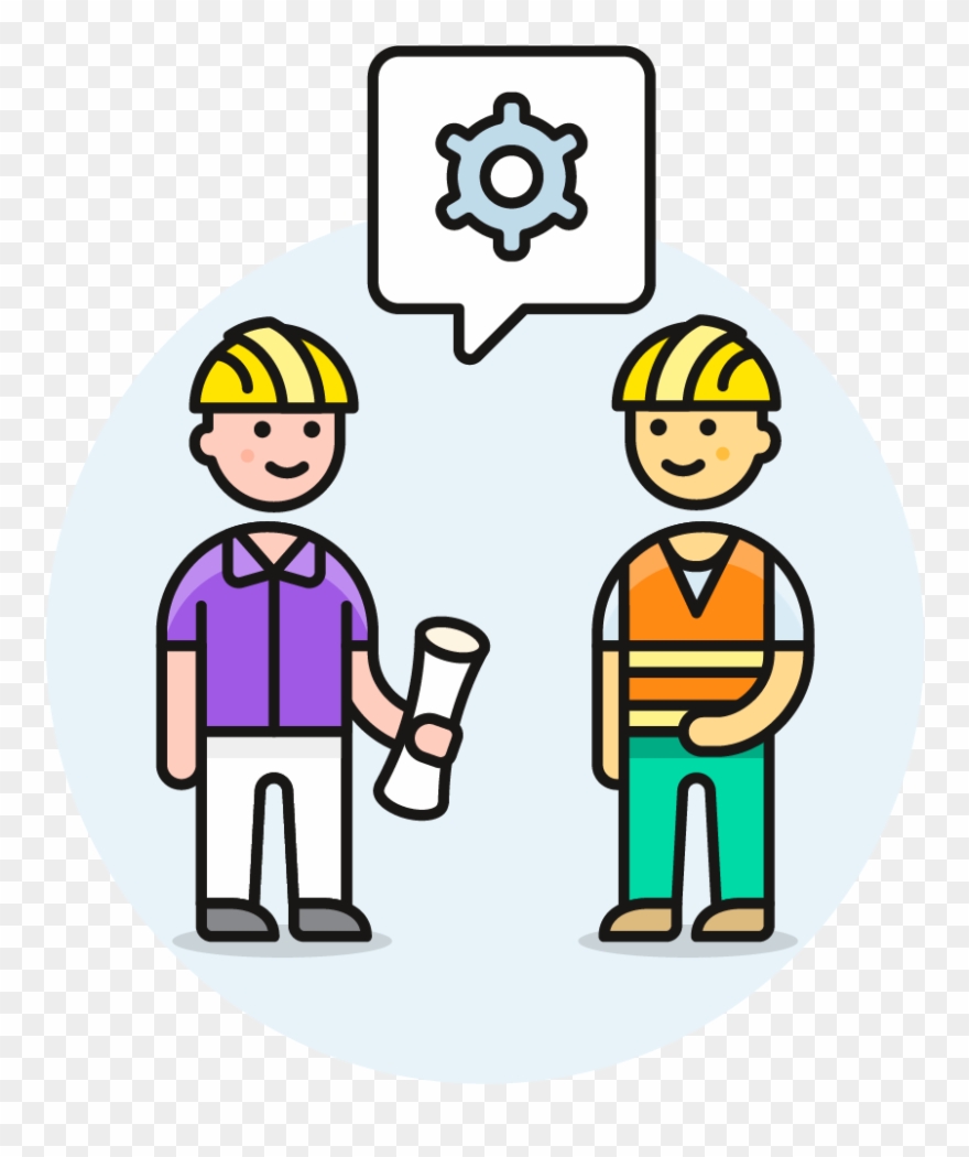 05 Engineer Setting Maintenance - Cartoon Clipart