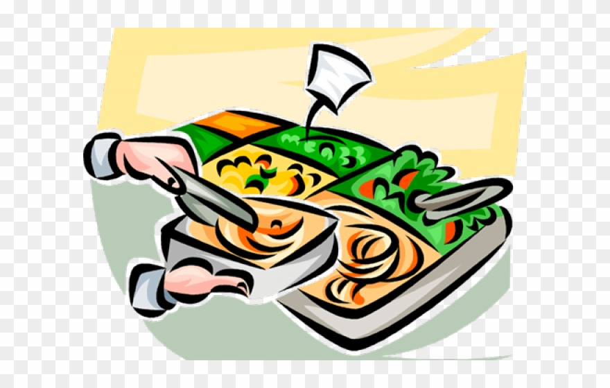Fresh Clipart Salad Bar - Salad Bar Clip Art - Png Download