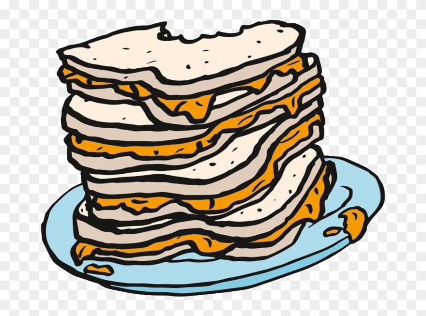 Sandwiches On Plate , Png Download Clipart