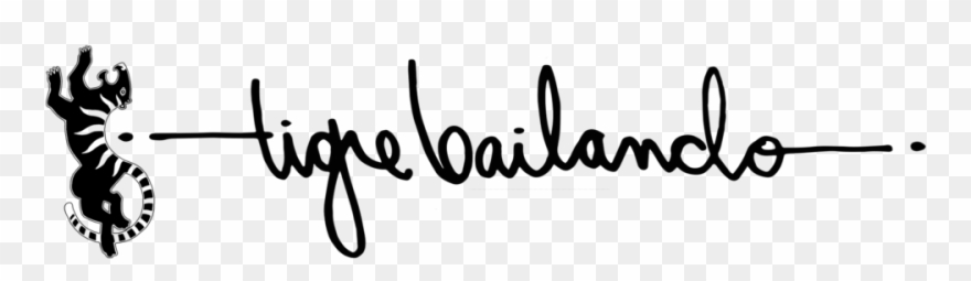 Signaturetiger Black On Clearwide Format=1500w Clipart