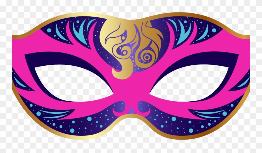 Carnival Mask Clip Art - Png Download