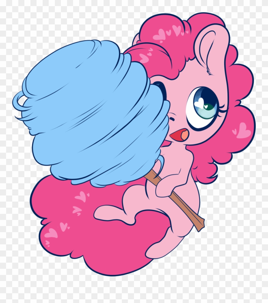 Cutepencilcase, Chibi, Cotton Candy, Cute, Derpibooru Clipart