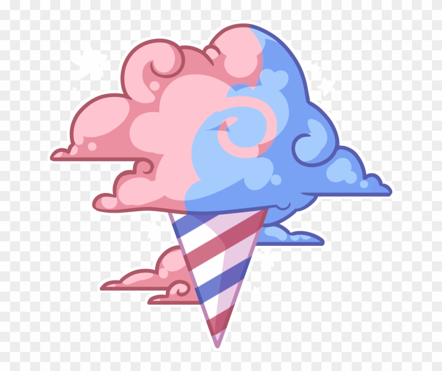 Clouds Cutie Mark - Mlp Cutie Mark Cotton Clipart