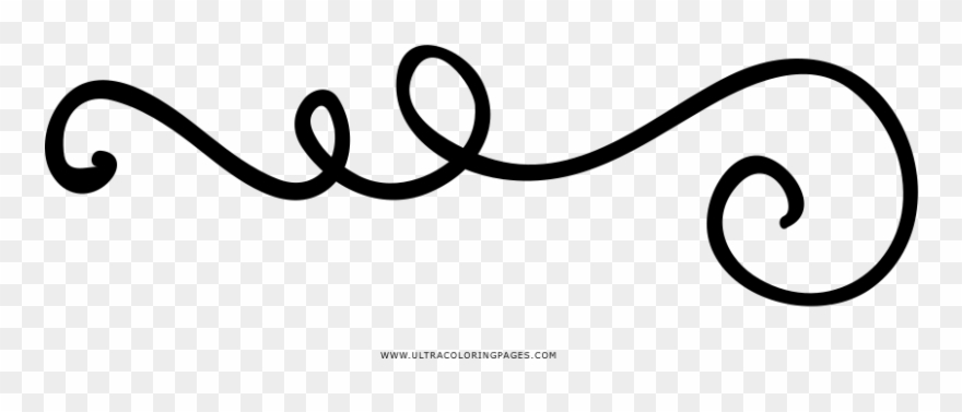 Squiggle Coloring Page - Line Art Clipart