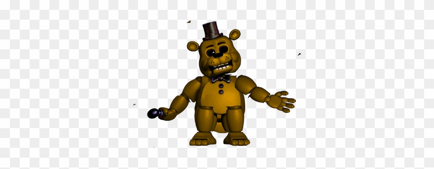 Golden Toy Freddy Clipart