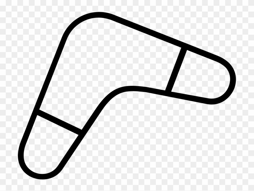 Astounding Boomerang Coloring Pages Blue And Laugh Icon Clipart 4467792 Pinclipart