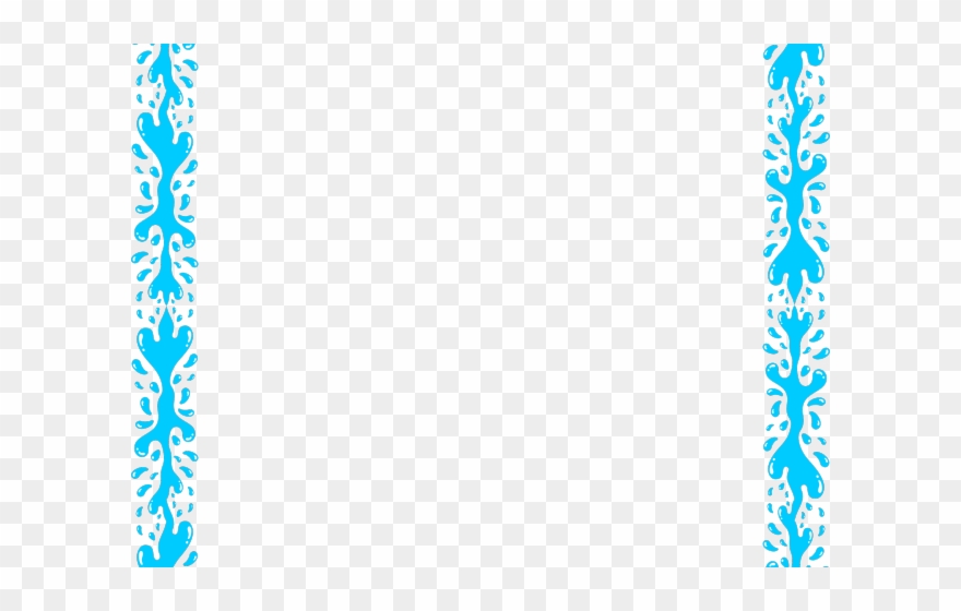 Teeth Clipart Chevron - Frames Png Transparent Blue