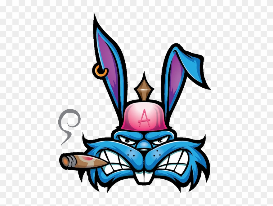 Welcome To The Modding World - Thug Bunny Clipart