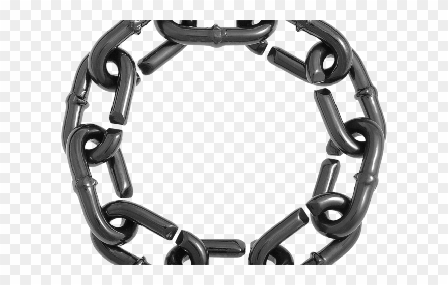 Chain Clipart Metal Object - Chains Circle Transparent - Png Download