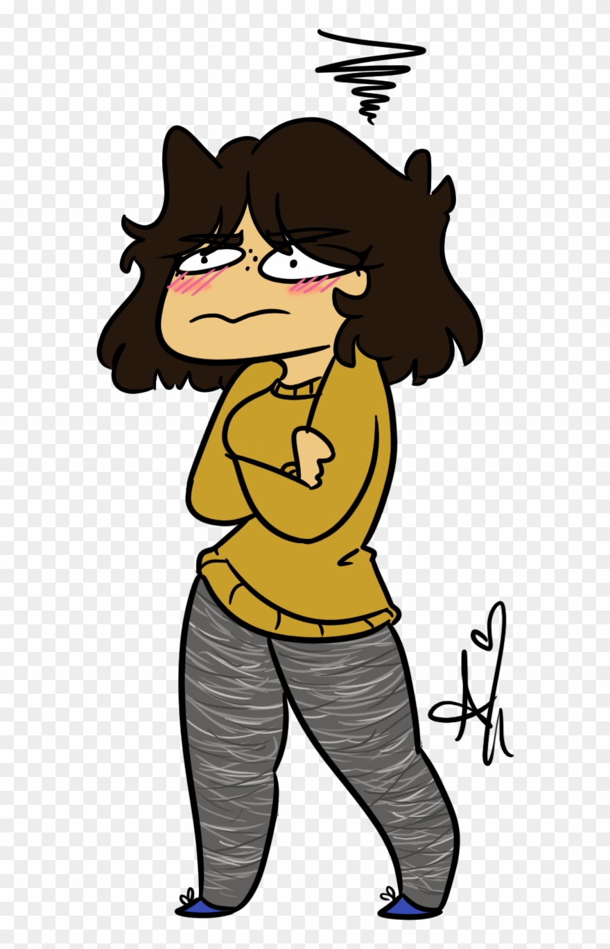 “when Your Friends Call You Out For Catching Feelings - Cartoon Clipart