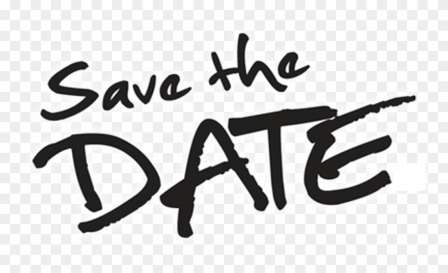 Save The Date Transparent Background - Save The Date Png Clipart