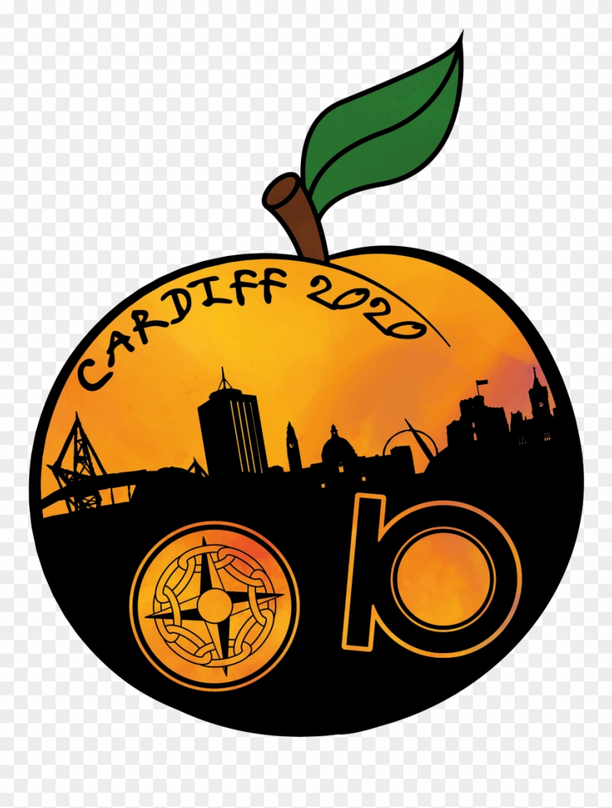 'a Peach Of A Conference' Clipart
