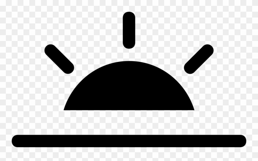 Sunset Weather Symbol Comments - Icon Clipart