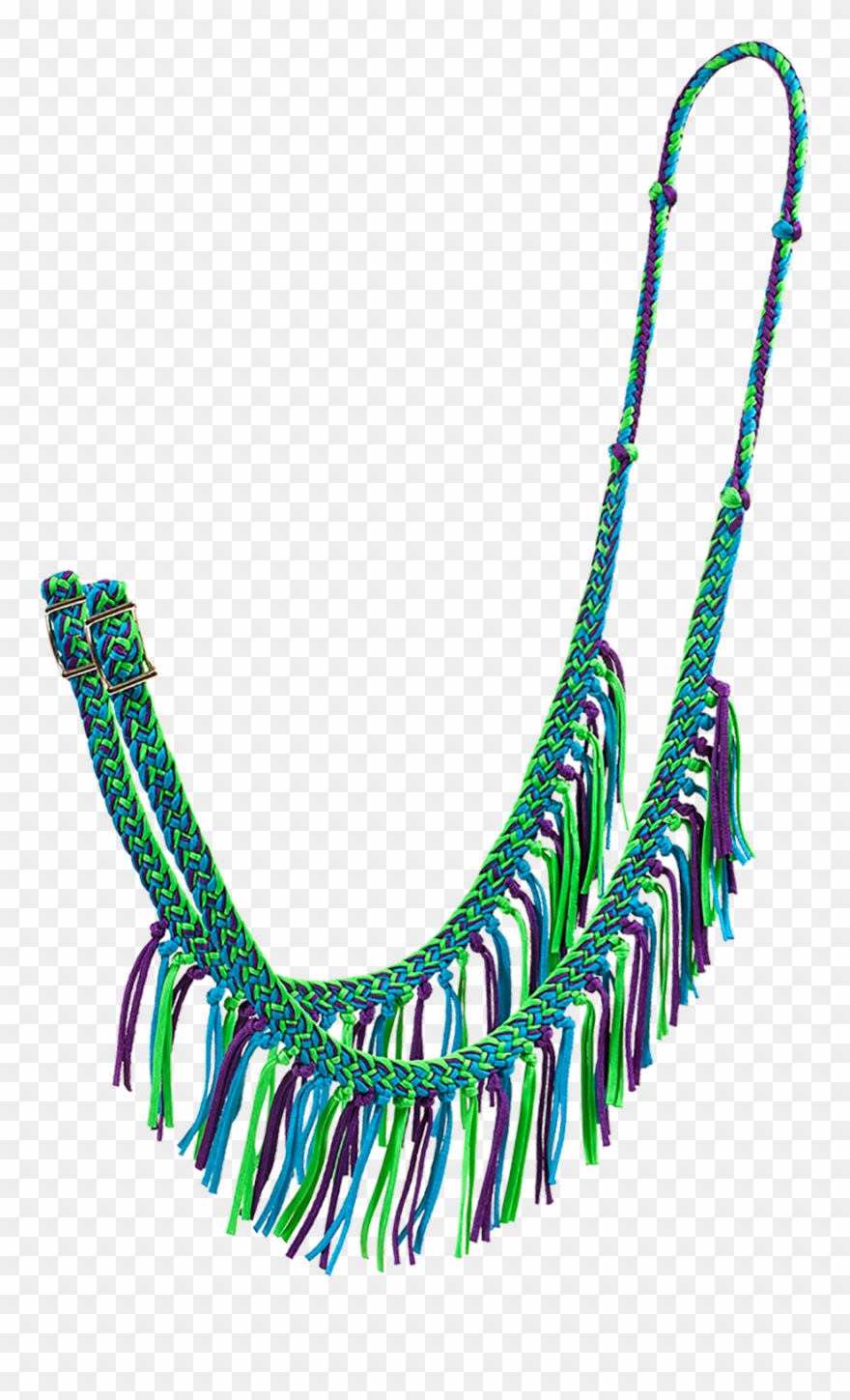 Barrel Race Set Reins Breast Collar - Barrel Racing Reins Clipart